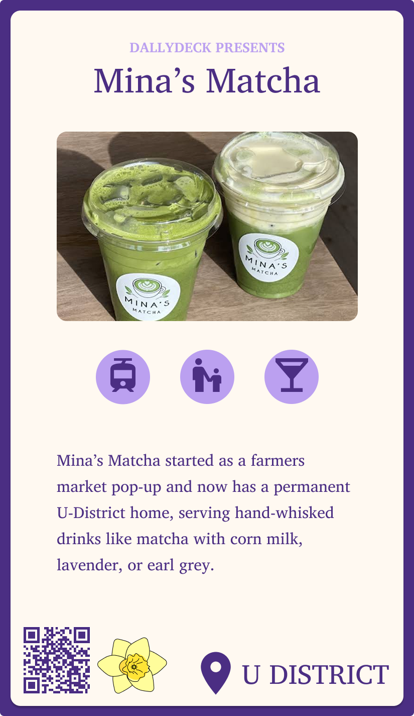 Mina's Match Dallydeck card